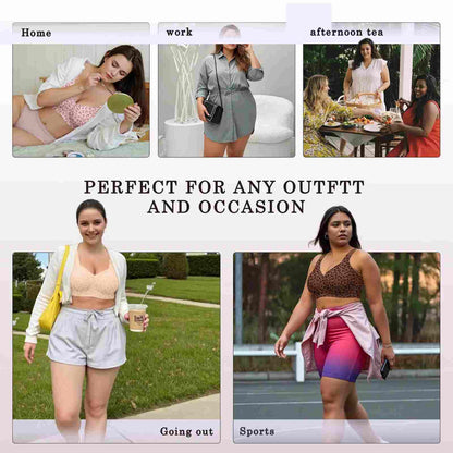 Wire-Free Seamless Support Bra