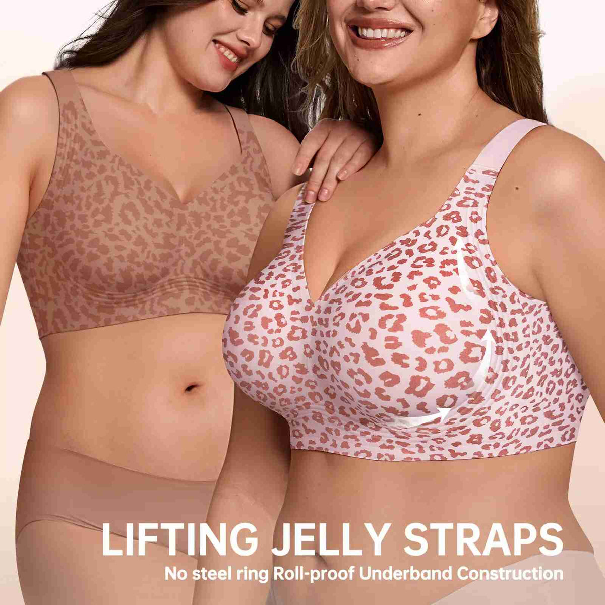 Wire-Free Seamless Support Bra