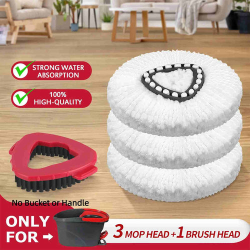 Microfiber Spin Mop Replacement Heads