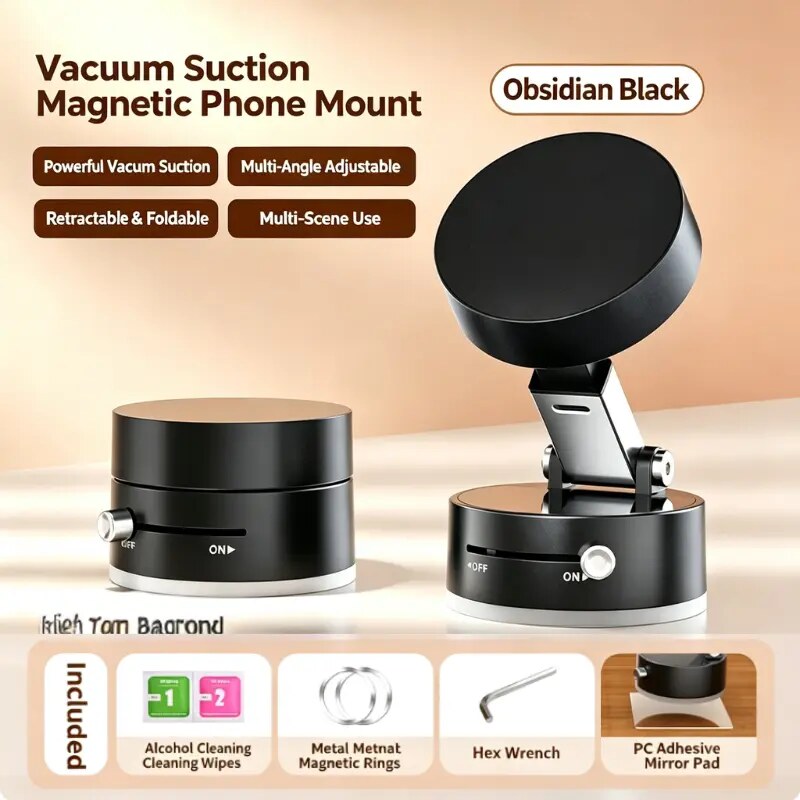 Magnetic Suction Cup Car Phone Mount