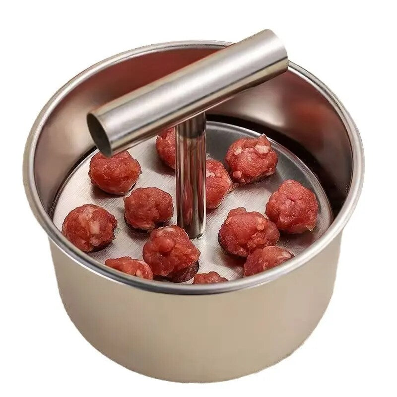 [BUY 1 GET 1 FREE] Stainless Steel Multi-Hole Meatball Maker