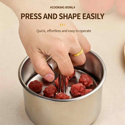 [BUY 1 GET 1 FREE] Stainless Steel Multi-Hole Meatball Maker