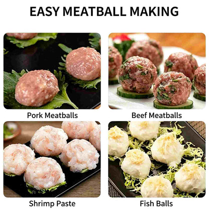 [BUY 1 GET 1 FREE] Stainless Steel Multi-Hole Meatball Maker