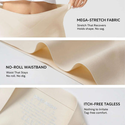 Seamless High-Waist Full-Coverage Panties
