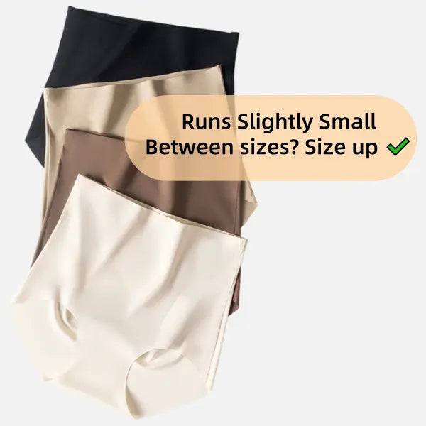 Seamless High-Waist Full-Coverage Panties