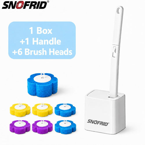 Disposable Toilet Brush Cleaning System