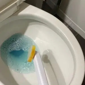 Disposable Toilet Brush Cleaning System