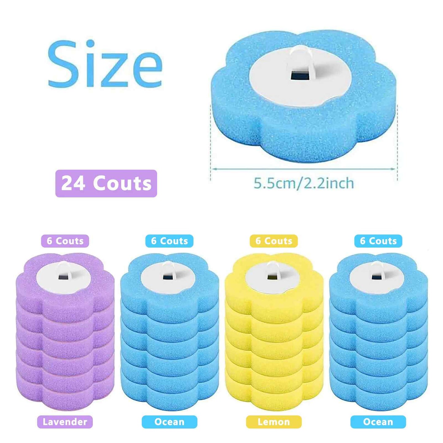 Disposable Toilet Brush Cleaning System
