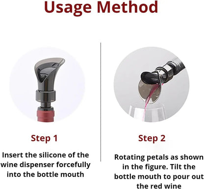 [BUY 1 GET 1 FREE] No-Drip Wine Aerator Cork 2-Pack