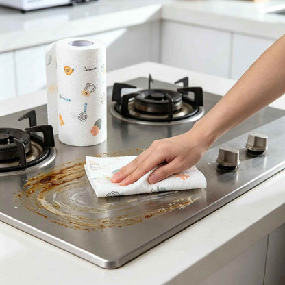 [BUY 2 GET 1 FREE] Reusable Cleaning Lazy Rags Roll