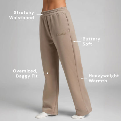 Minimalist Straight-Leg Sweatpants