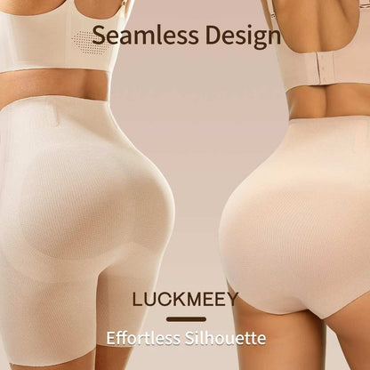 [BUY 1 GET 1 FREE] High-Waist Butt-Lift Tummy Control Shorts