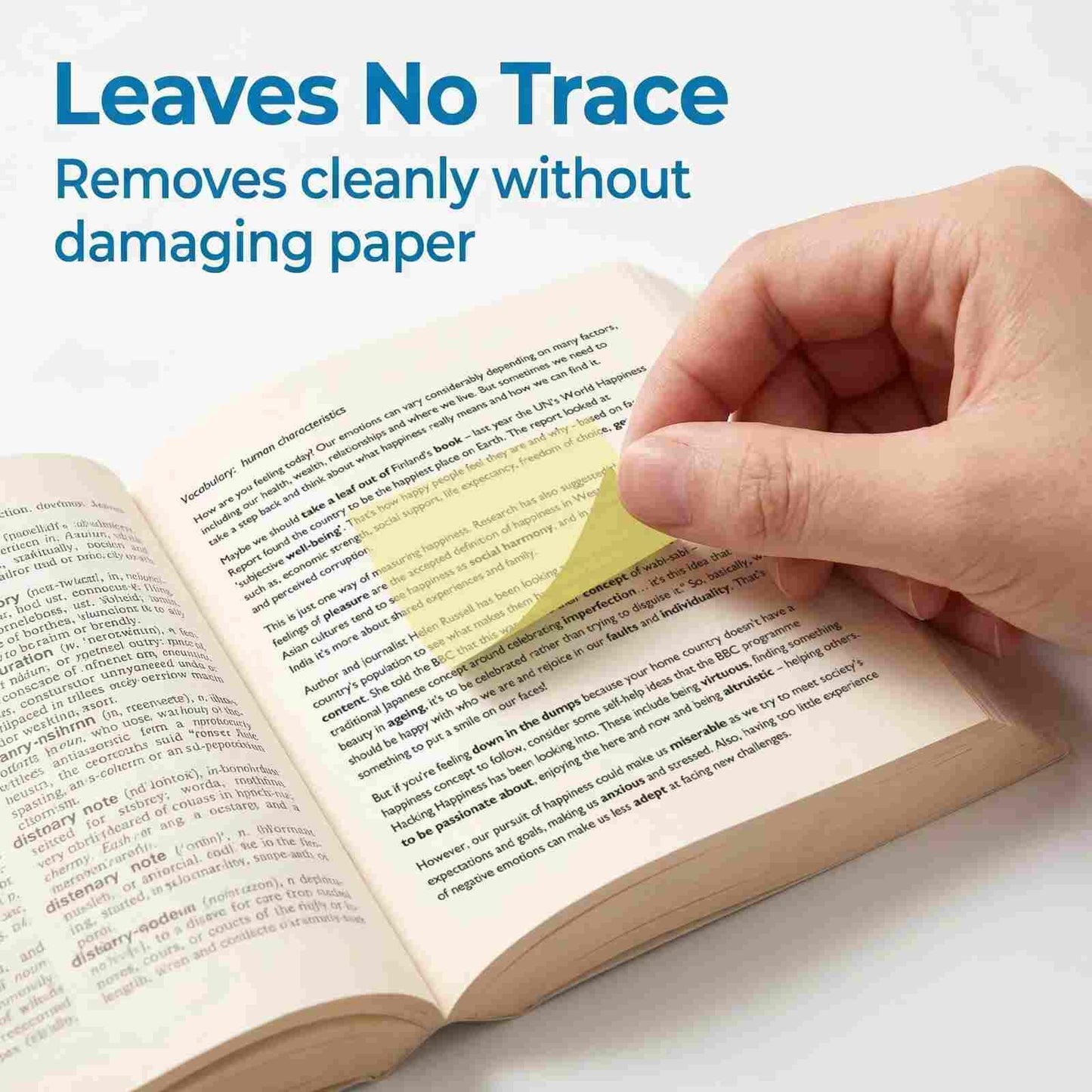 [BUY 1 GET 1 FREE] Transparent Glitter Pull-Out Sticky Notes