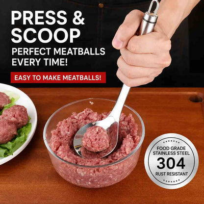 [BUY 1 GET 1 FREE] Non-Stick Squeeze Meatball Maker Spoon