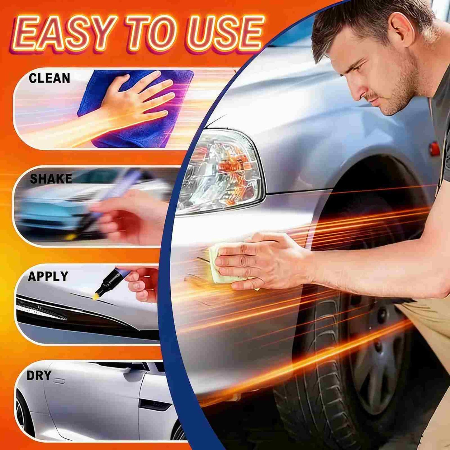[BUY 2 GET 1 FREE] Car Scratch Repair Touch-Up Pen