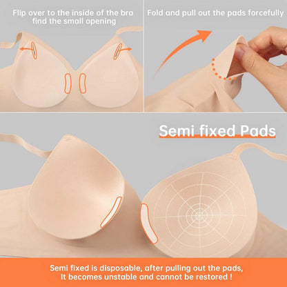 [BUY 1 GET 1 FREE] Wireless Full-Coverage Comfort Bra