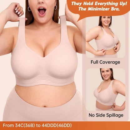 [BUY 1 GET 1 FREE] Wireless Full-Coverage Comfort Bra