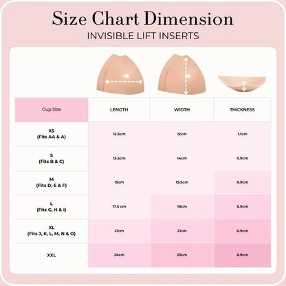 Invisible Lift Sticky Bra Inserts
