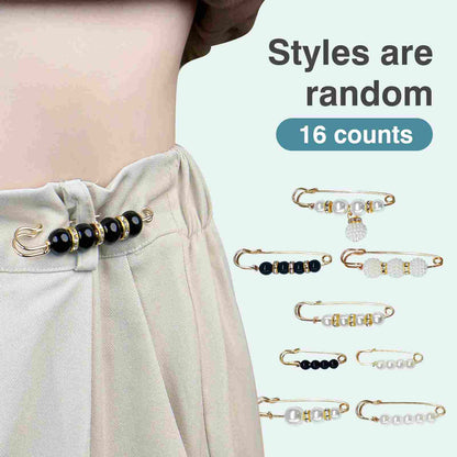 Pearl Decorative Safety Brooch Pins