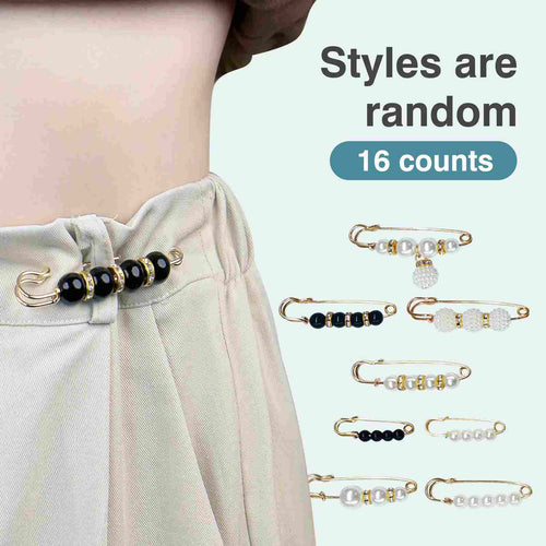 Pearl Decorative Safety Brooch Pins