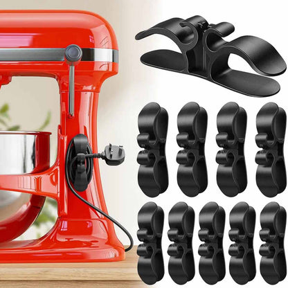 [BUY 1 GET 1 FREE] Kitchen Appliance Cord Organizer 10-Pack