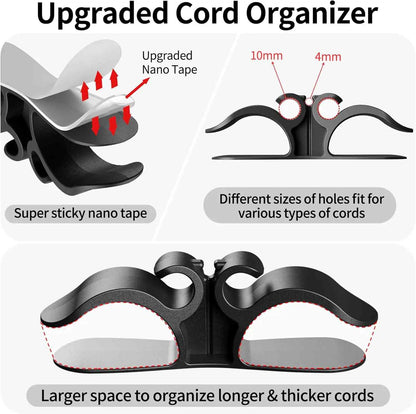 Kitchen Appliance Cord Organizer 10-Pack