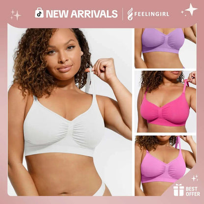 [BUY 1 GET 1 FREE] Wireless Seamless Comfort Bra