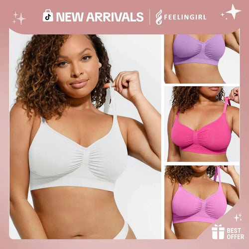 [BUY 1 GET 1 FREE] Wireless Seamless Comfort Bra