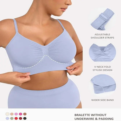 [BUY 1 GET 1 FREE] Wireless Seamless Comfort Bra