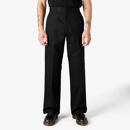 Reinforced Double-Knee Loose Work Pants