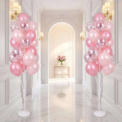 5.25FT Acrylic Balloon Column Stand Set