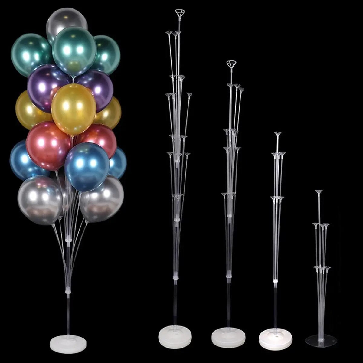 5.25FT Acrylic Balloon Column Stand Set