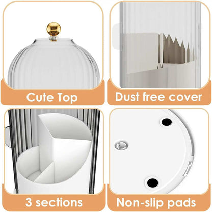 Rotating Dustproof Toothbrush Holder