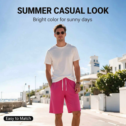 Men's Drawstring Athletic Shorts 3-Pack