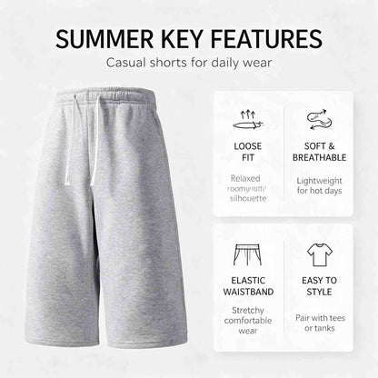 Men's Drawstring Athletic Shorts 3-Pack