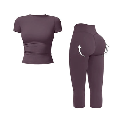 Breathable Quick-Dry High-Waist Yoga Set
