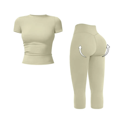 Breathable Quick-Dry High-Waist Yoga Set