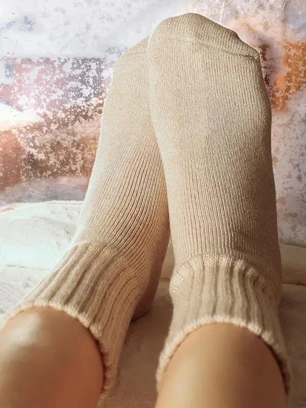 [BUY 1 GET 1 FREE] Warm Mid-Calf Socks for Fall & Winter