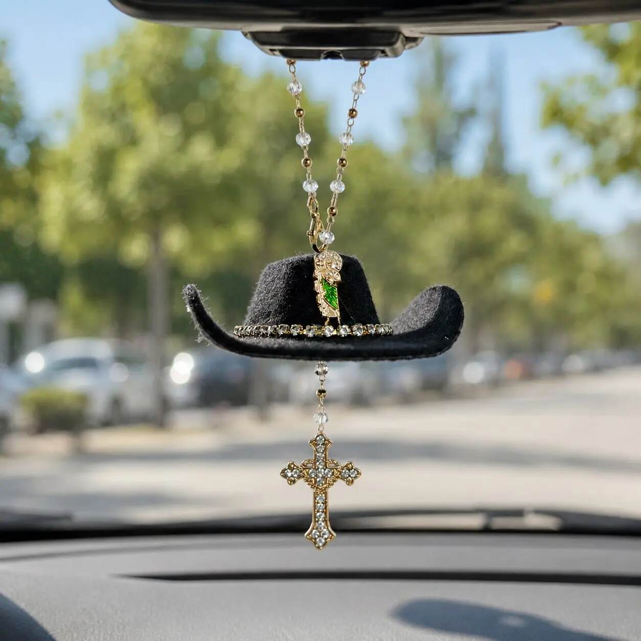 [BUY 1 GET 1 FREE] Handmade Car Protection Hanging Charm