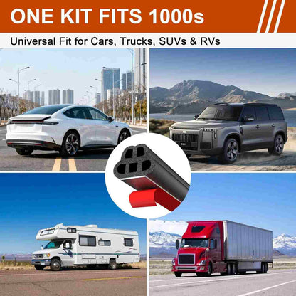 Self-Adhesive Soundproof Car Door Seal Strip