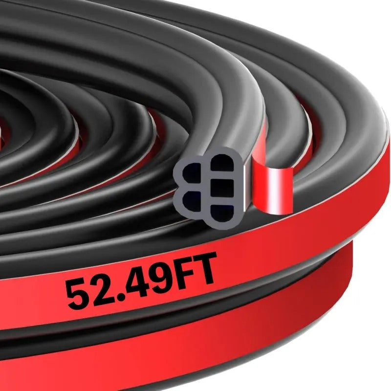 Self-Adhesive Soundproof Car Door Seal Strip