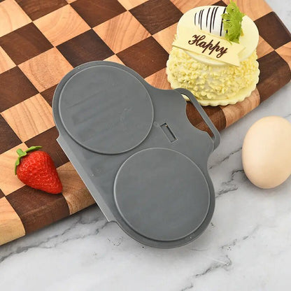 [BUY 2 GET 1 FREE] 2-Cavity Nonstick Microwave Egg Poacher