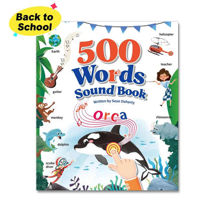 500-Word Kids English Sound Learning Book