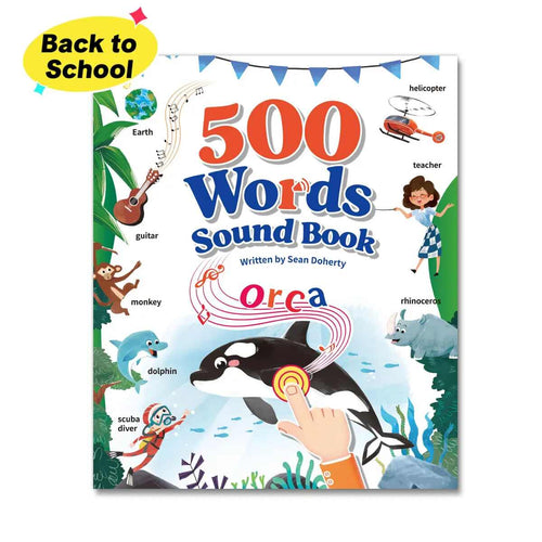 500-Word Kids English Sound Learning Book
