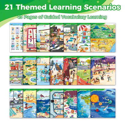 500-Word Kids English Sound Learning Book