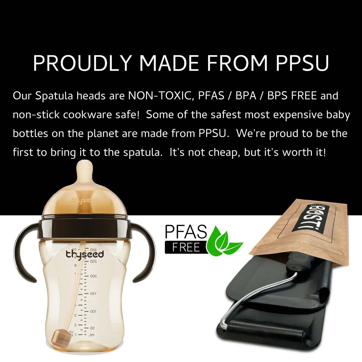 Adjustable-Angle Non-Toxic Kitchen Spatula