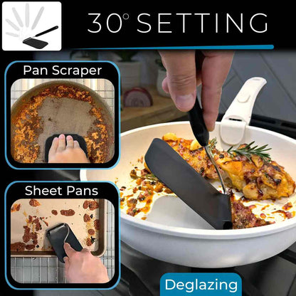 Adjustable-Angle Non-Toxic Kitchen Spatula