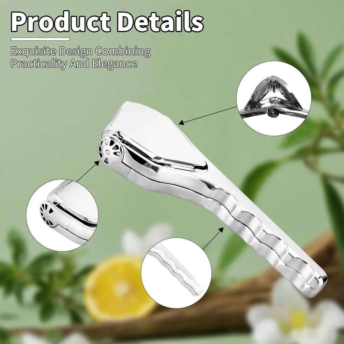 Stainless Steel Handheld Lemon Squeezer
