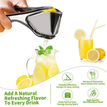 Stainless Steel Handheld Lemon Squeezer