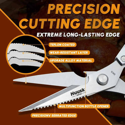 [BUY 2 GET 1 FREE] All-Purpose Stainless Steel Kitchen Shears